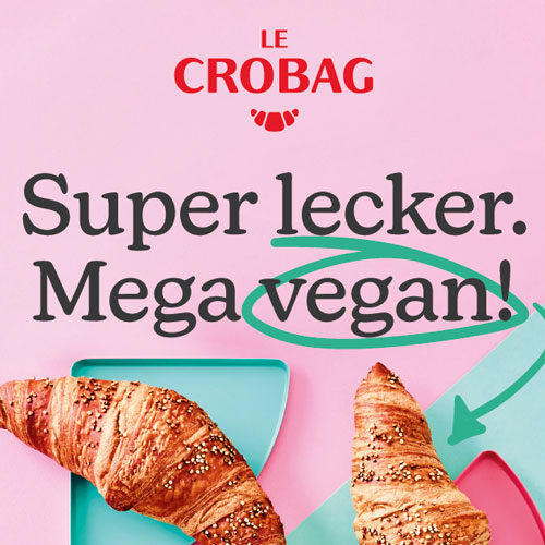 veganes Croissant